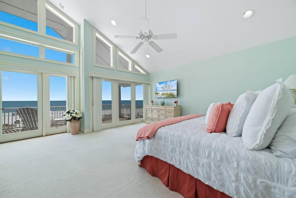 Oceanfront/Zero Steps To Beach/Views/4Br Gulf Shores Exteriör bild