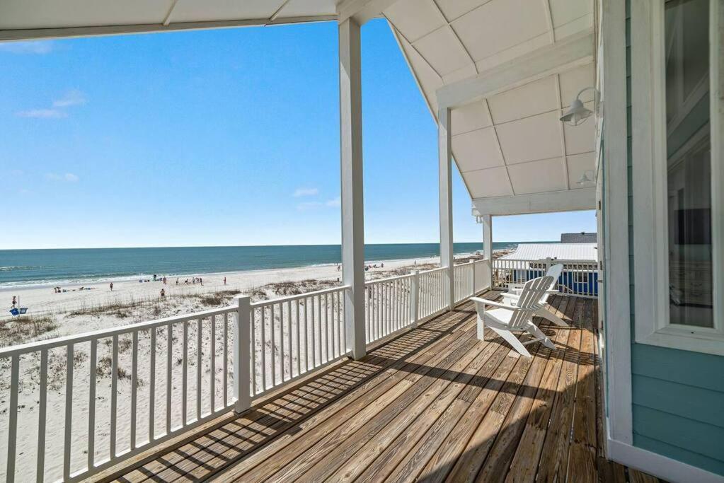 Oceanfront/Zero Steps To Beach/Views/4Br Gulf Shores Exteriör bild