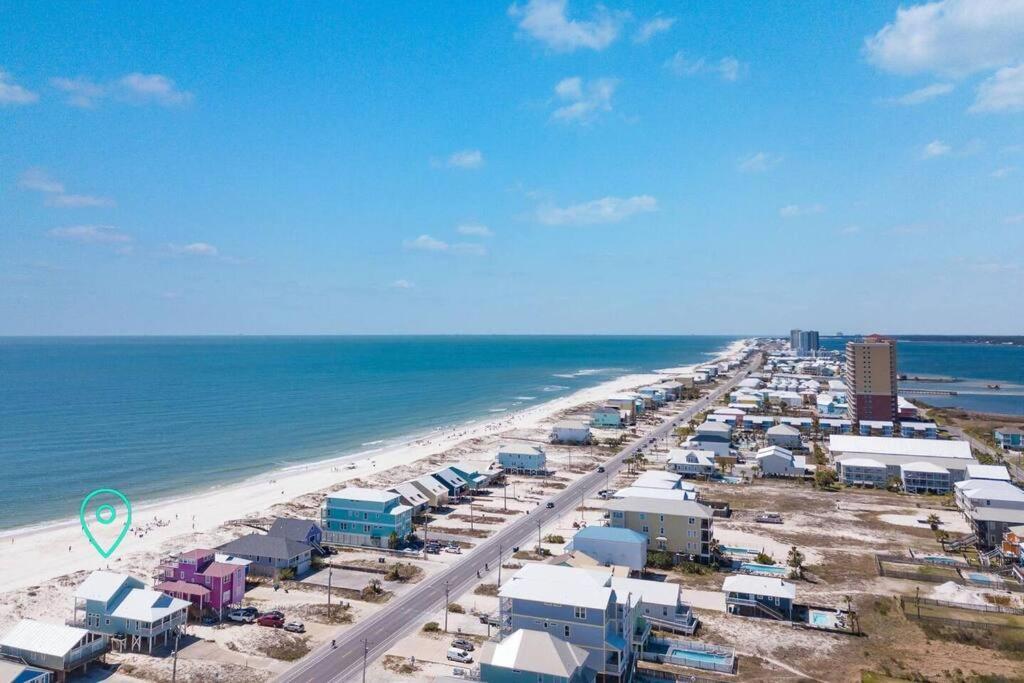 Oceanfront/Zero Steps To Beach/Views/4Br Gulf Shores Exteriör bild