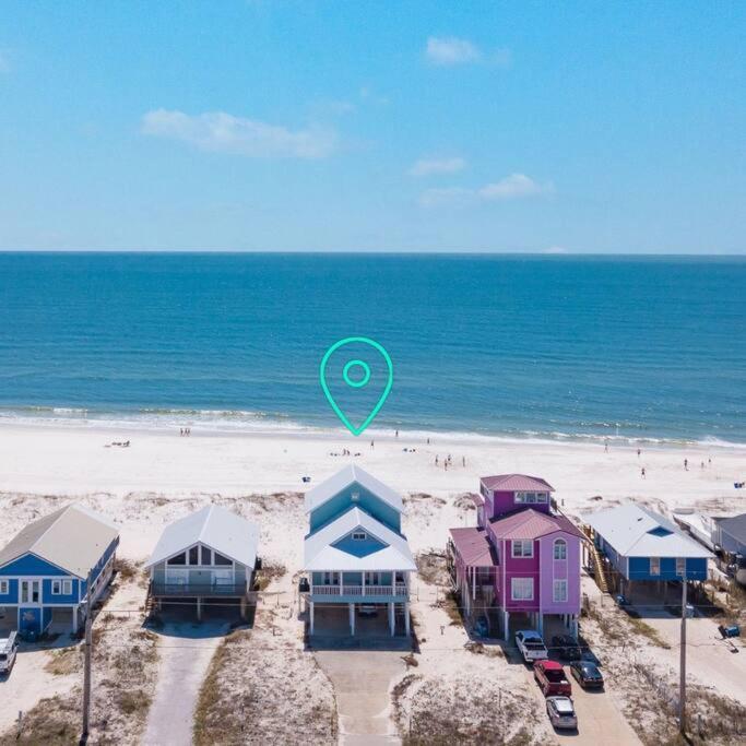 Oceanfront/Zero Steps To Beach/Views/4Br Gulf Shores Exteriör bild