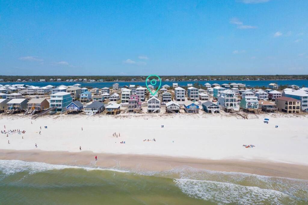 Oceanfront/Zero Steps To Beach/Views/4Br Gulf Shores Exteriör bild